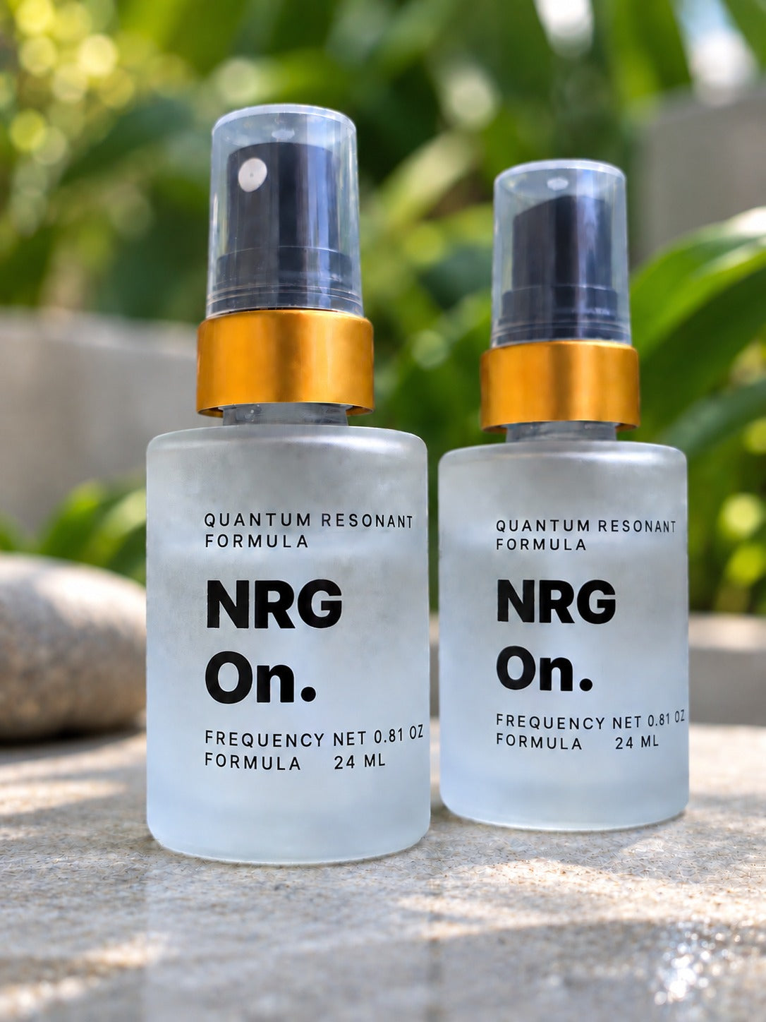 NRG On — frequency-imprinted daily spray, 24 ml