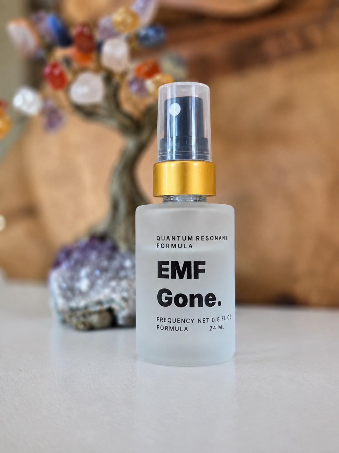 EMF Gone — frequency-imprinted daily spray, 24 ml